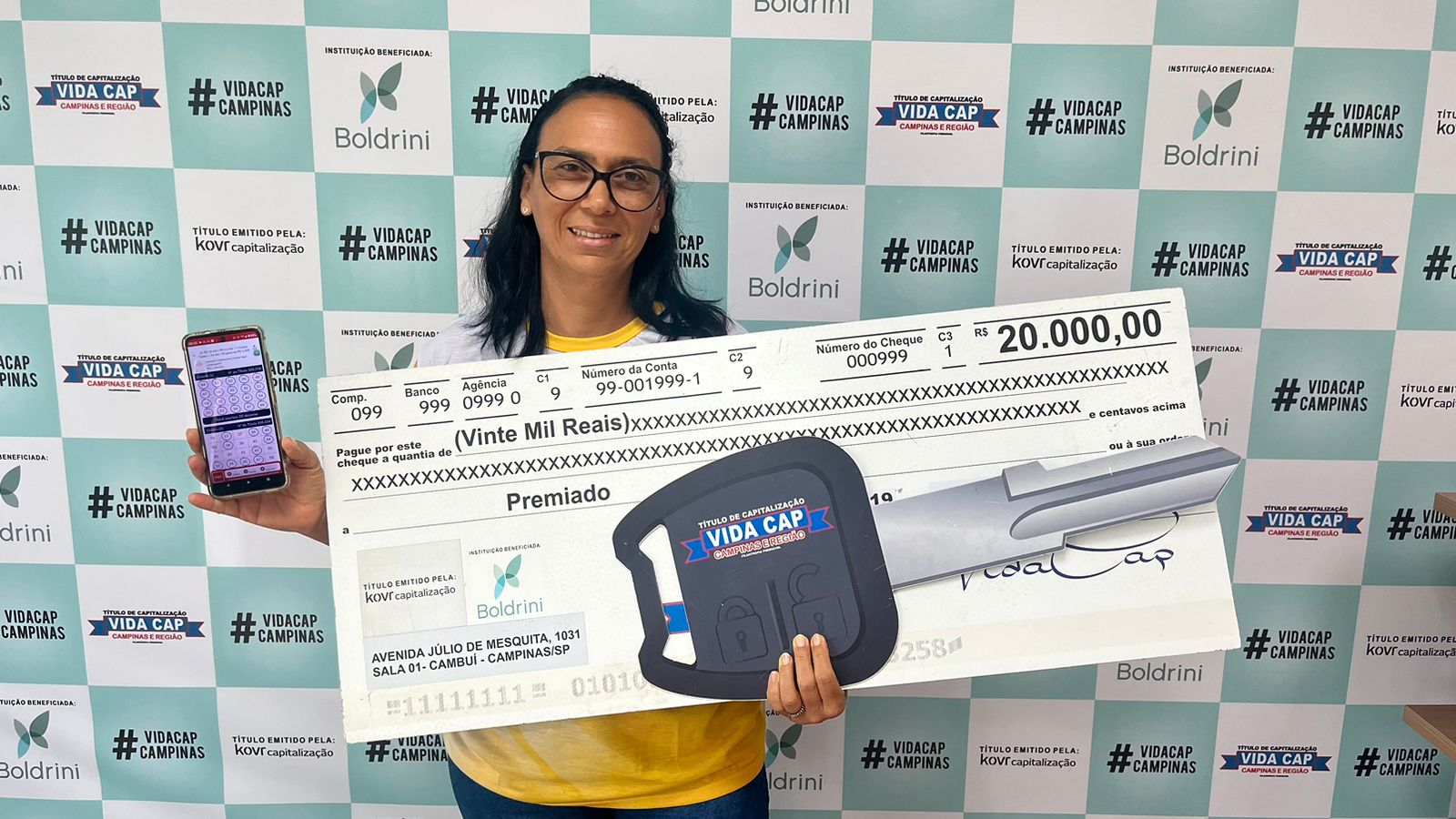 Dona de Pet Shop de Campinas ganha uma Tracker zero e mais 20 mil reais e vai investir no negócio.